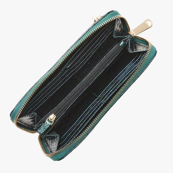 Brahmin Dayan and Suri wallet in Evergreen Kalopsia - Picture 10 of 13